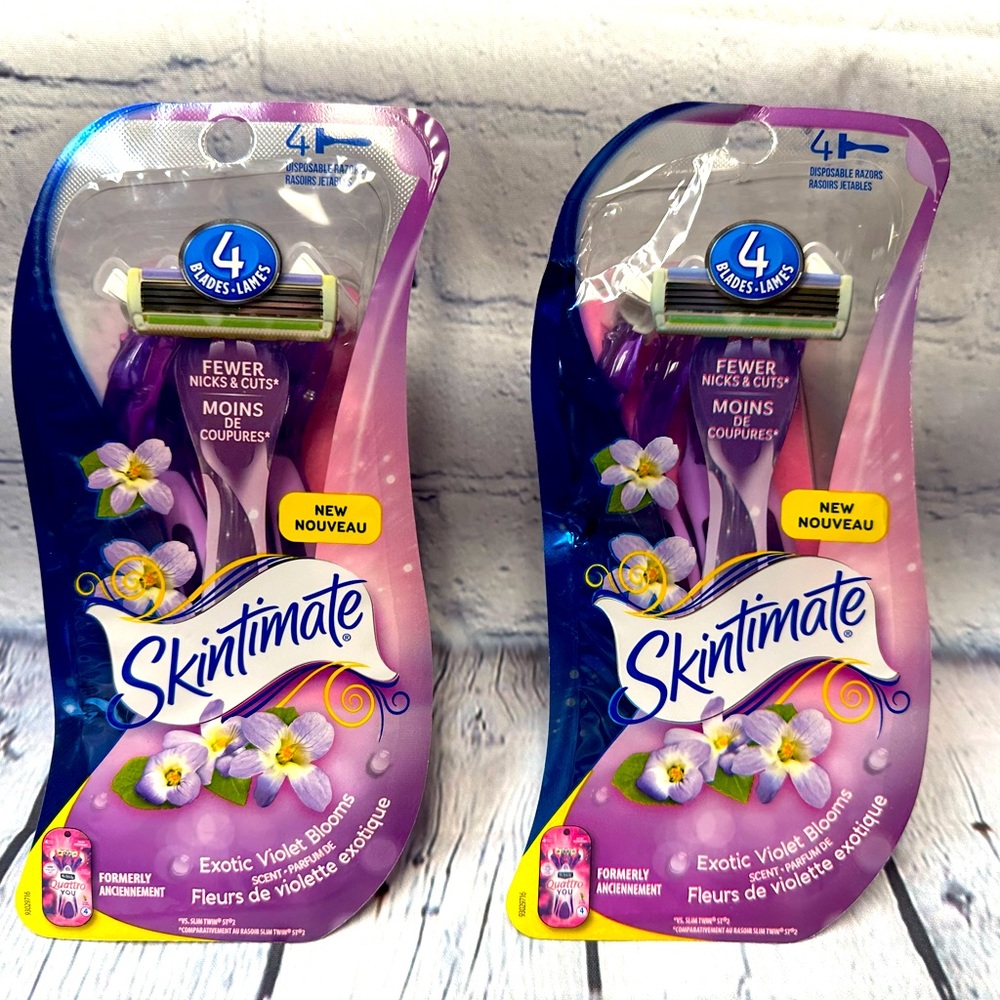 Skintimate exotic violet blooms